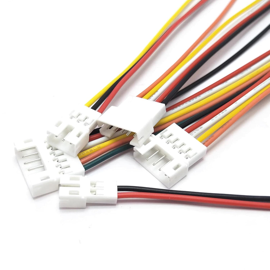 JST PH 2.0 Connector kit 2/3/4/5 Pin 2.0mm Pitch Female Male Housing Adapter Cable Connectors Plug and Crimp Terminal