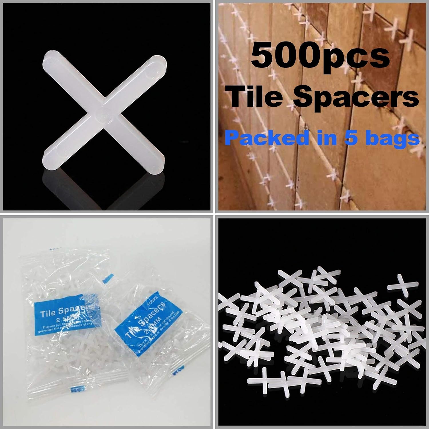 Tile Leveling System Kit with 100pcs Tile Leveler