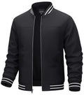 Mens Lightweight Coat Bomber Jacket Casual Spring Fall Outdoor