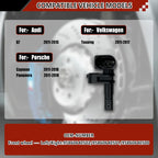 2PCS Front ABS Wheel Speed Sensor Compatible for VW Touareg