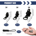 12 Sets Universal Zipper Repair Kit