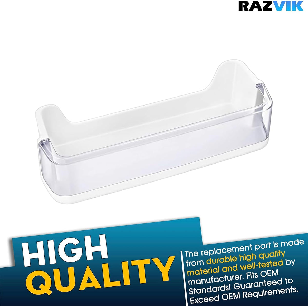 Door Shelf Bin Replacement for Samsung RS25H5121SR RS25H5121WW RS263TDBP RS263TDBP/XAA RS263TDPN RS263TDRS RS263TDRSXAC RS263TDWP RS265TDBP RS265TDBP/XAA RS265TDBPXAC Refrigerator