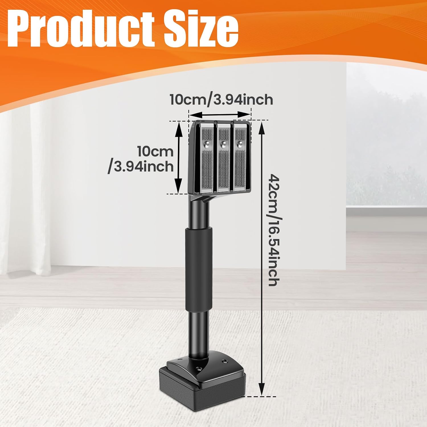 Carpet Knee Kicker, Economy Carpet Stretcher Knee Kicker, Non-Adjustable Handle, Cutter Carpet Installation Tool Kit