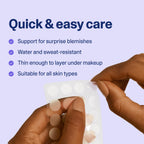 Clear Pimple Patches for Face, Hydrocolloid Acne Spot Stickers