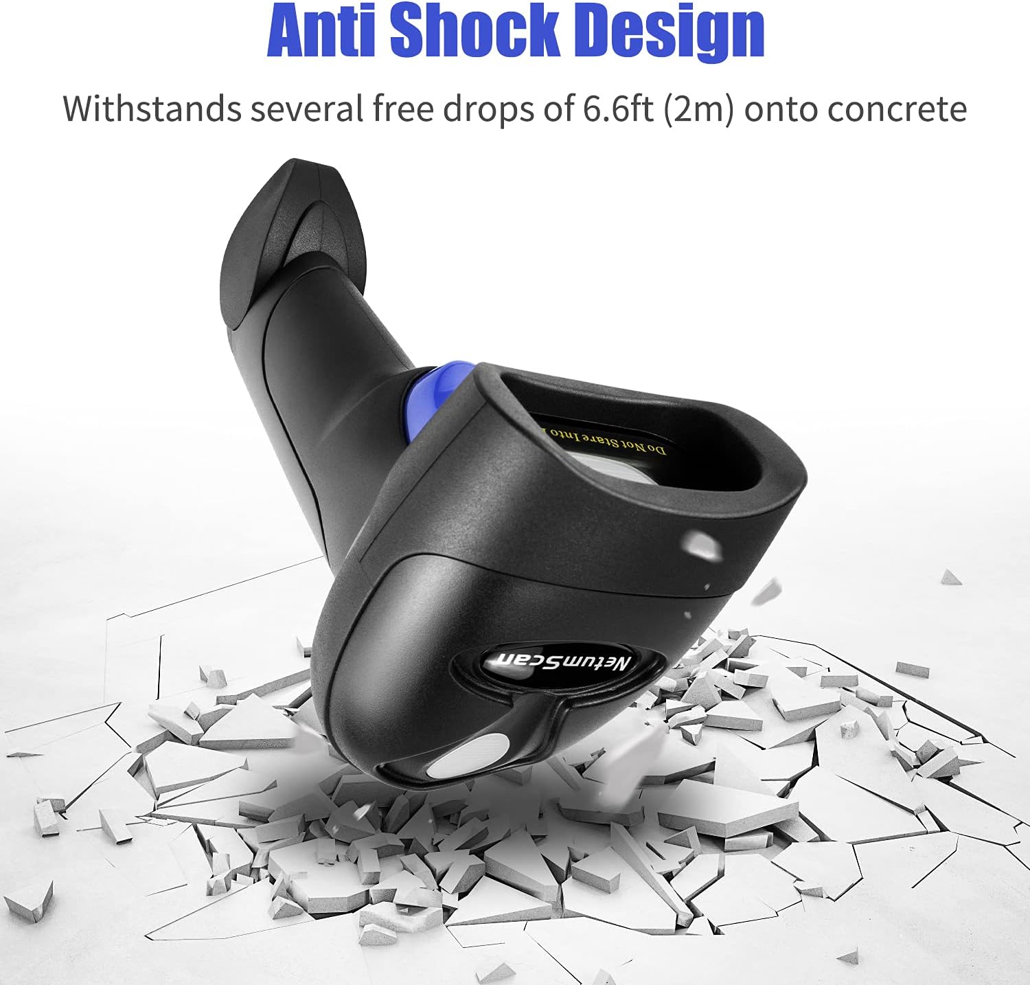 USB 2D Barcode Scanner | Wired, QR Code Reader