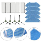 Compatible for Lefant M2 Series Robot Vacuum Cleaner Side Brush Filter Mop Pads Kit