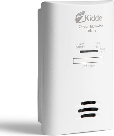 Carbon Monoxide Detector, Plug-in Carbon Monoxide Detector with AA Battery Backup, 85 dB Alarm, LED Status Light