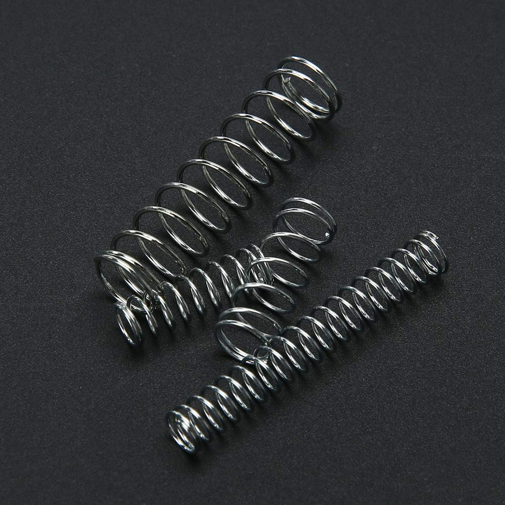 Spring Assortment Kit, 200 Pcs Compression Extension Springs for Small Projects Repairs, Silver
