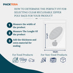 3" X 12" Reclosable Zipper Plastic Poly Bags With Hang Hole 4 Mil LDPE (Pack of 1000) Clear Sealable With Resealable