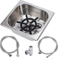 Pitcher Rinser,Glass Rinser Built In Countertop Style(6.9x6.3x2.6 Inch)