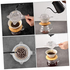 Portable Manual Coffee Filter Strainer for Hand Brewing