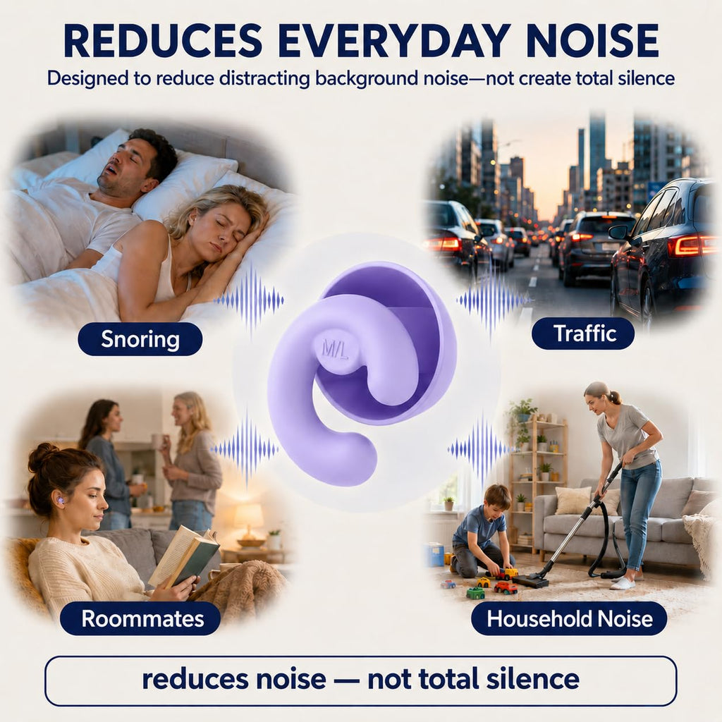 Noise Cancelling Ear Plugs Sleep 33dB NRR Side Sleep Small Ear