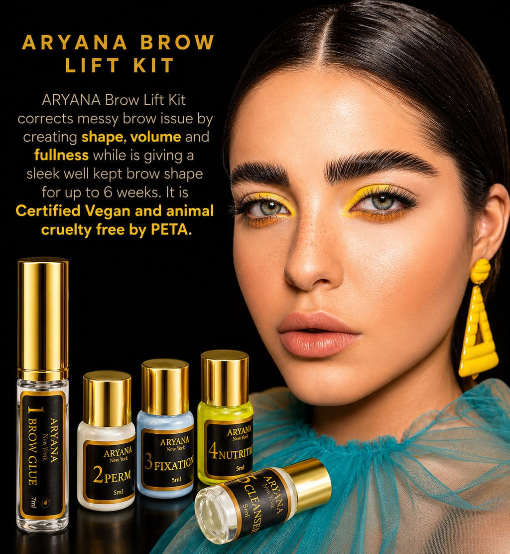 Brow Lift Kit For Eyebrow Lamination | At Home DIY Brow Lamination, Instant Professional Lift For Fuller Eyebrows