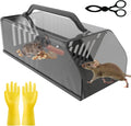 Mouse Trap Humane - Mouse Traps Work Chipmunk Rodent Trap for Indoors and Outdoors, No Kill Mouse Trap, Catch and