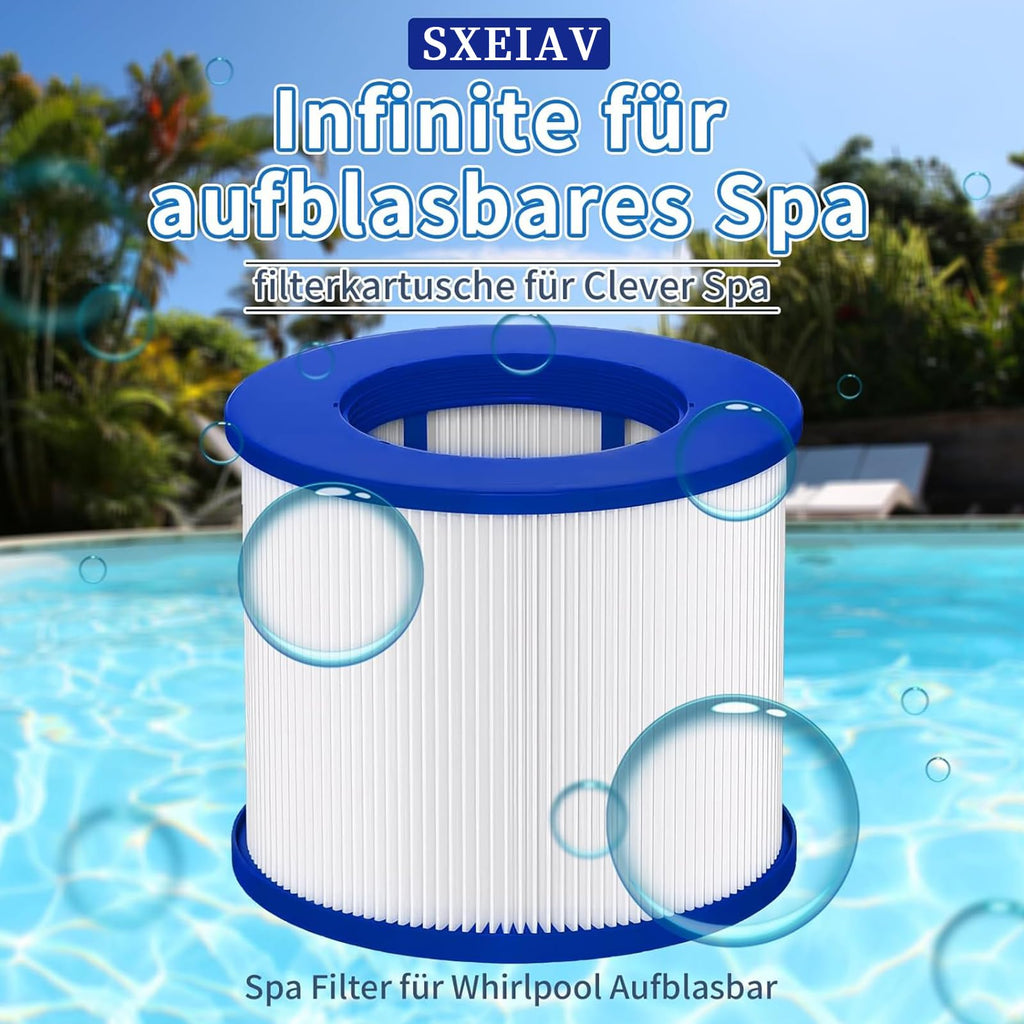 Hot Tub Replacement Threaded Filter Cartridges