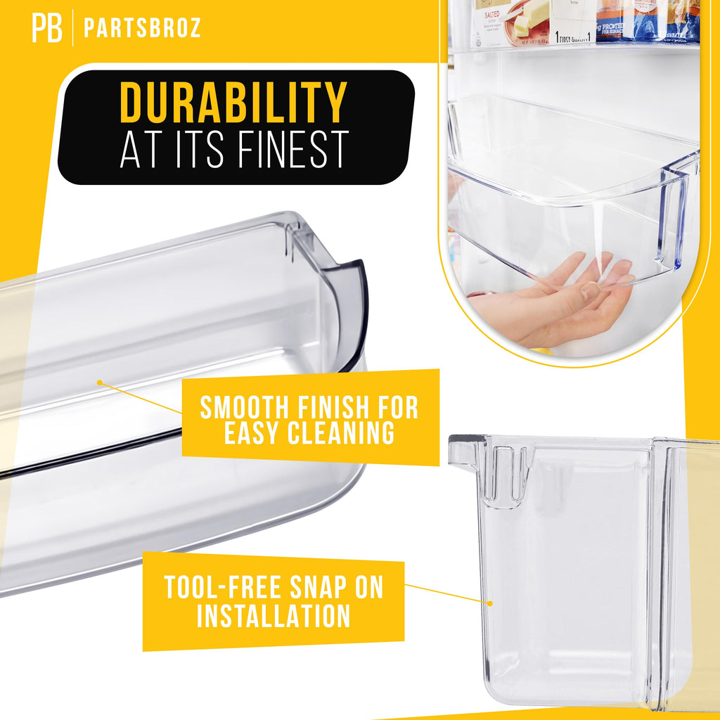 Refrigerator Door Bin for Whirlpool WRS586FLDM01 (2-Pack)