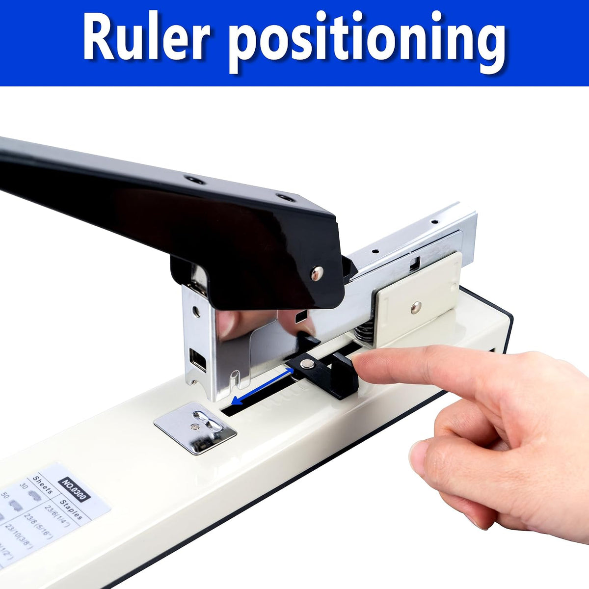 Stapler Heavy Duty 100 Sheets - Effortless,staplers for Desk,Capacity