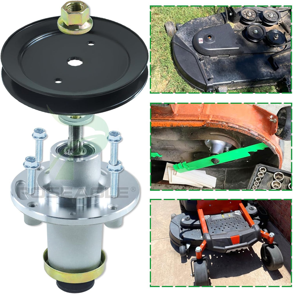 2 Pack 539112170 Spindle Assembly Kit for Husqvarna Z242F 42" Deck