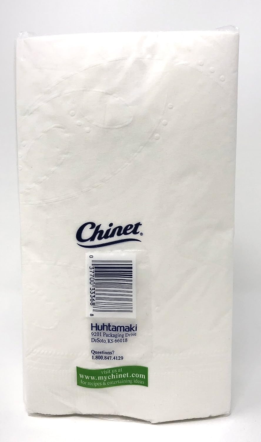 Classic White Premium Dinner Napkins, 2 Ply, 40 Count (Pack of 3)