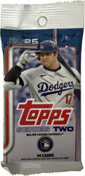 2025 Series 2 Baseball Trading Card Pack (14 Cards)