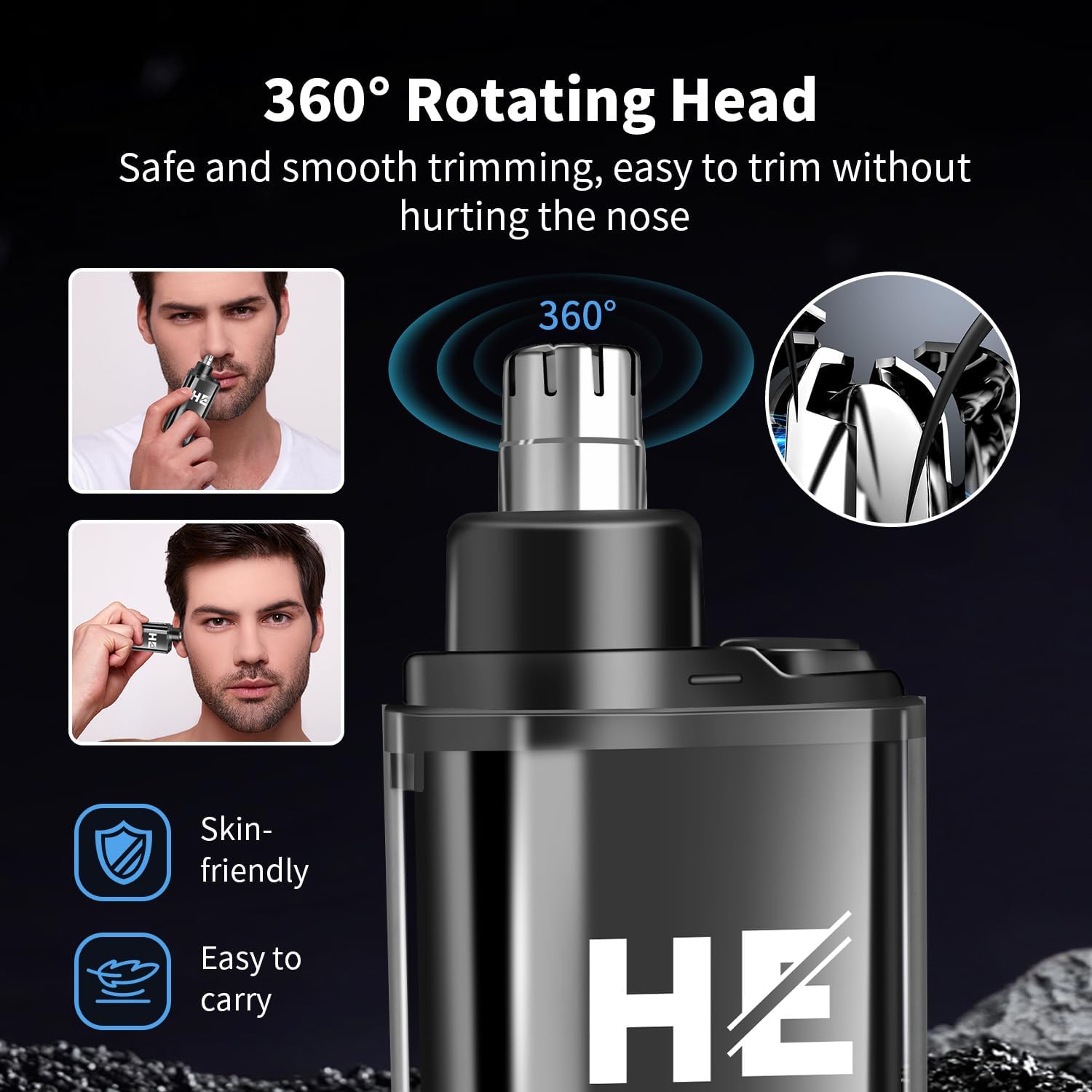 Hair Clippers Set for Men, Cordless Clipper & Beard Trimmer Kit | Cordless Hair Clippers Set with Beard Trimmer &