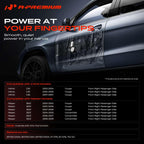 A-Premium Power Window Lift Motor Front Passenger Side, with 6-Pin Plug