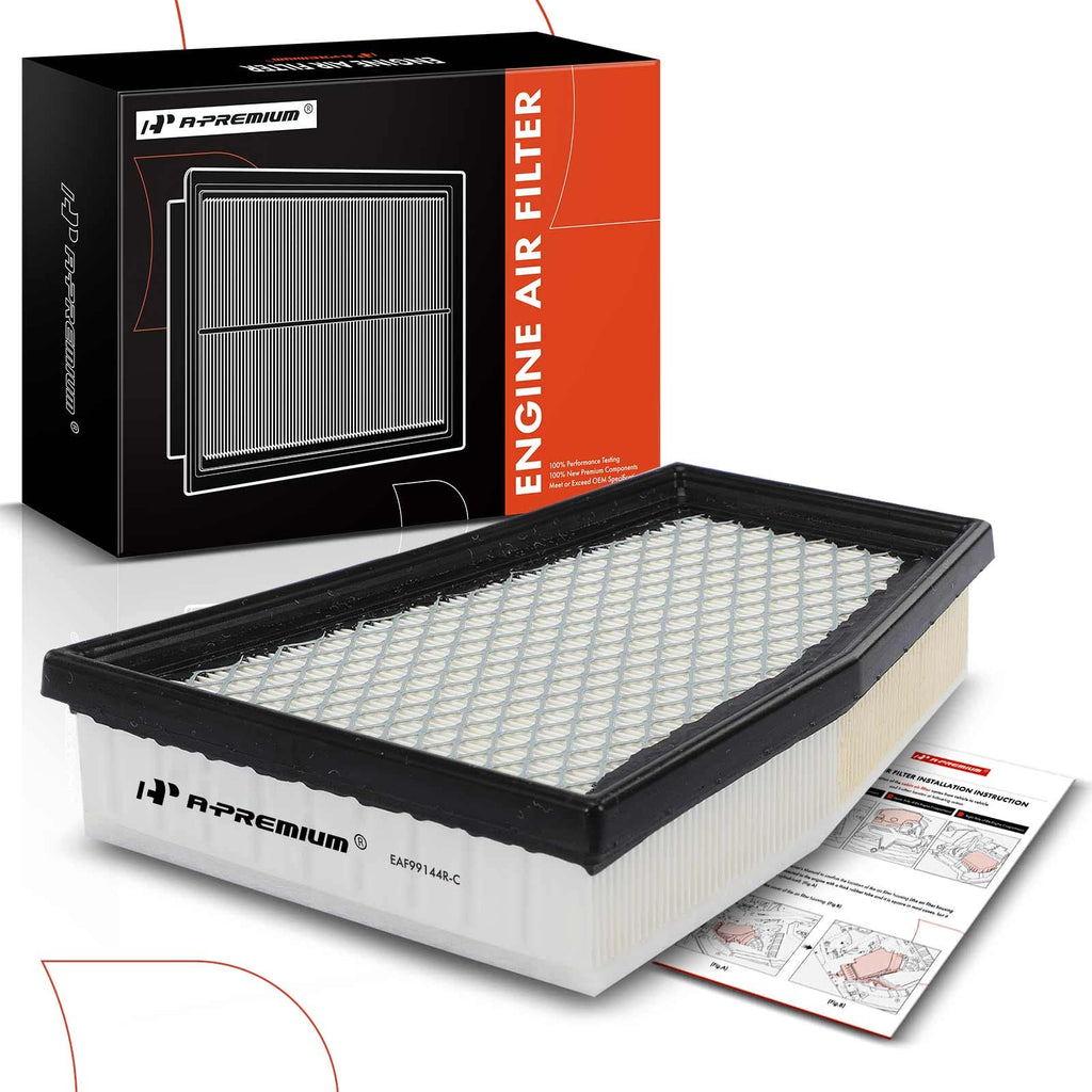A-Premium Engine Air Filter Compatible with Audi