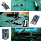 6PCS TP4056 Type-C USB Charging Module 5V 1A 18650 Lithium Battery Charging Board Power Charger Board with Protection