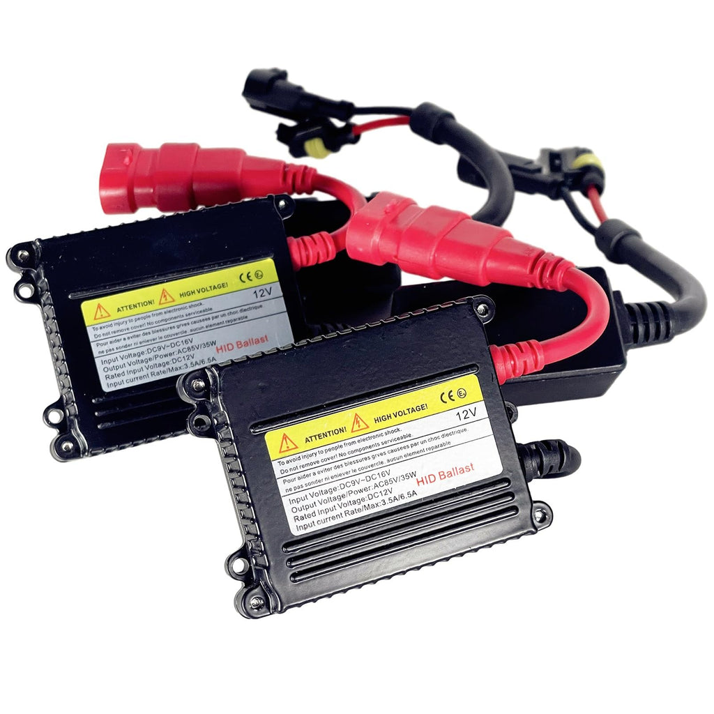 35W Ultra Slim Xenon HID Ballast - Universal Replacement - 2 Pack
