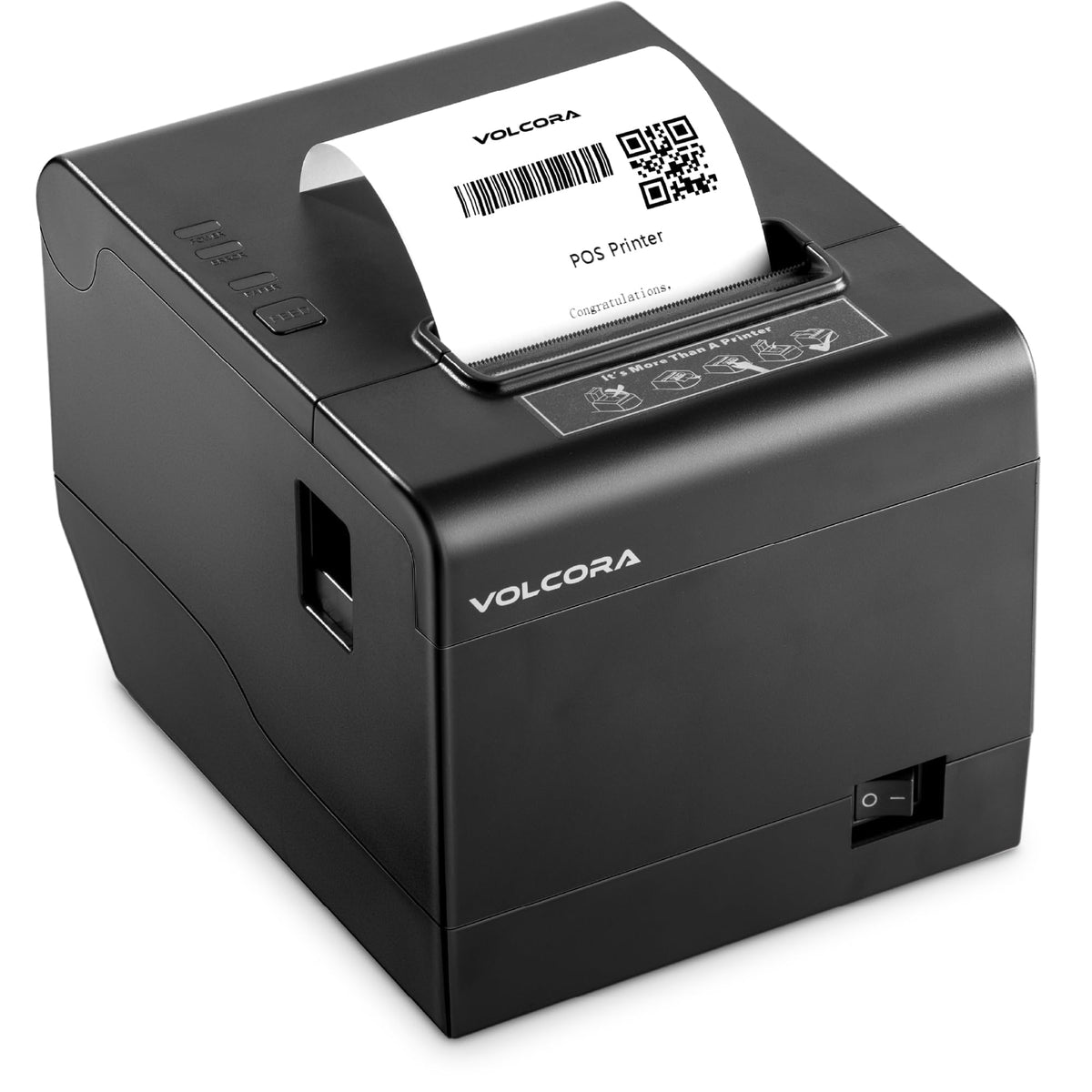Thermal Receipt Printer, 80mm POS Printer w/Auto Cutter, USB/WiFi Interface for Windows/MAC/Linux, ESC/POS Command