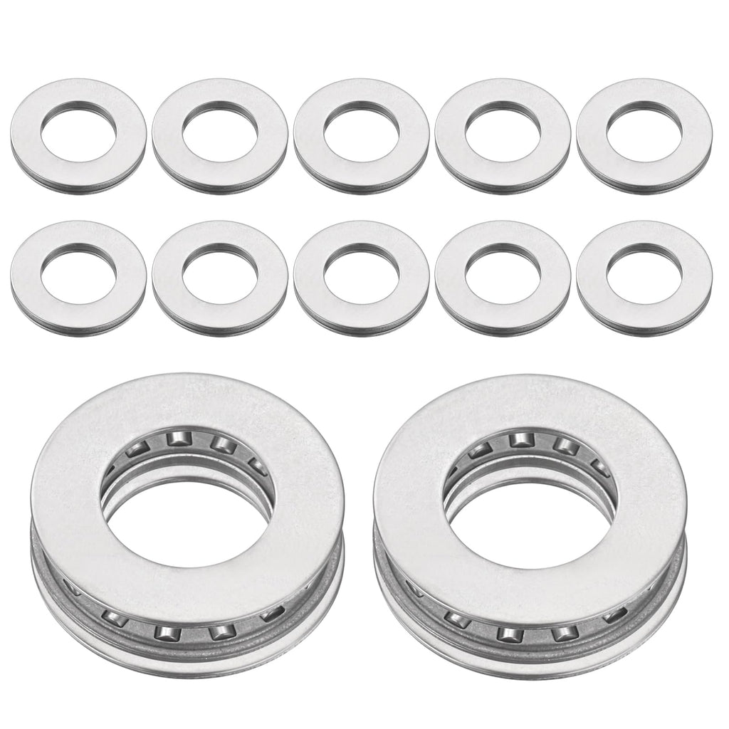 uxcell 12 Sets NTA815 Thrust Needle Roller Bearings with Washers, ID 1/2"