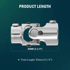 HEATFORGE 1" DD × 3/4" DD Universal U Joint U-Joint