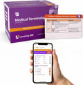Medical Terminology Flash Cards – 559 prefixes, Roots, suffixes, Key Terms - Plus 397 Examples and 159 Easy