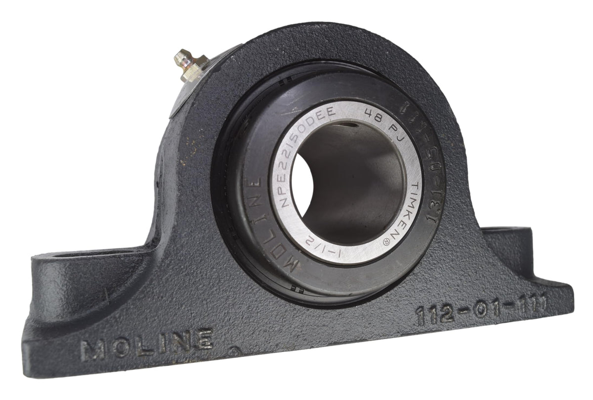Moline 1-1/2" Type-E Heavy Duty Two Bolt Pillow Block Bearing 19321108
