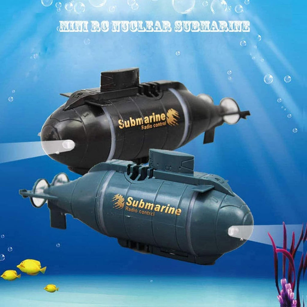 Mini RC Submarine for, 2.4G 6CH Remote Control Boat Remote Control Submarine, Model Electronic Water Toy Boat for