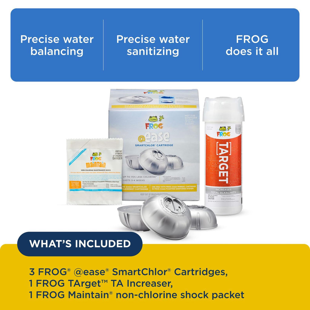 @ease Replacement SmartChlor Cartridges, TA Increaser Bundle