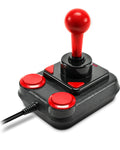 SL-650212-BKRD Competition PRO EXTRA USB Joystick - Anniversary Edition, Retro-Arcade-Stick, schwarz-rot