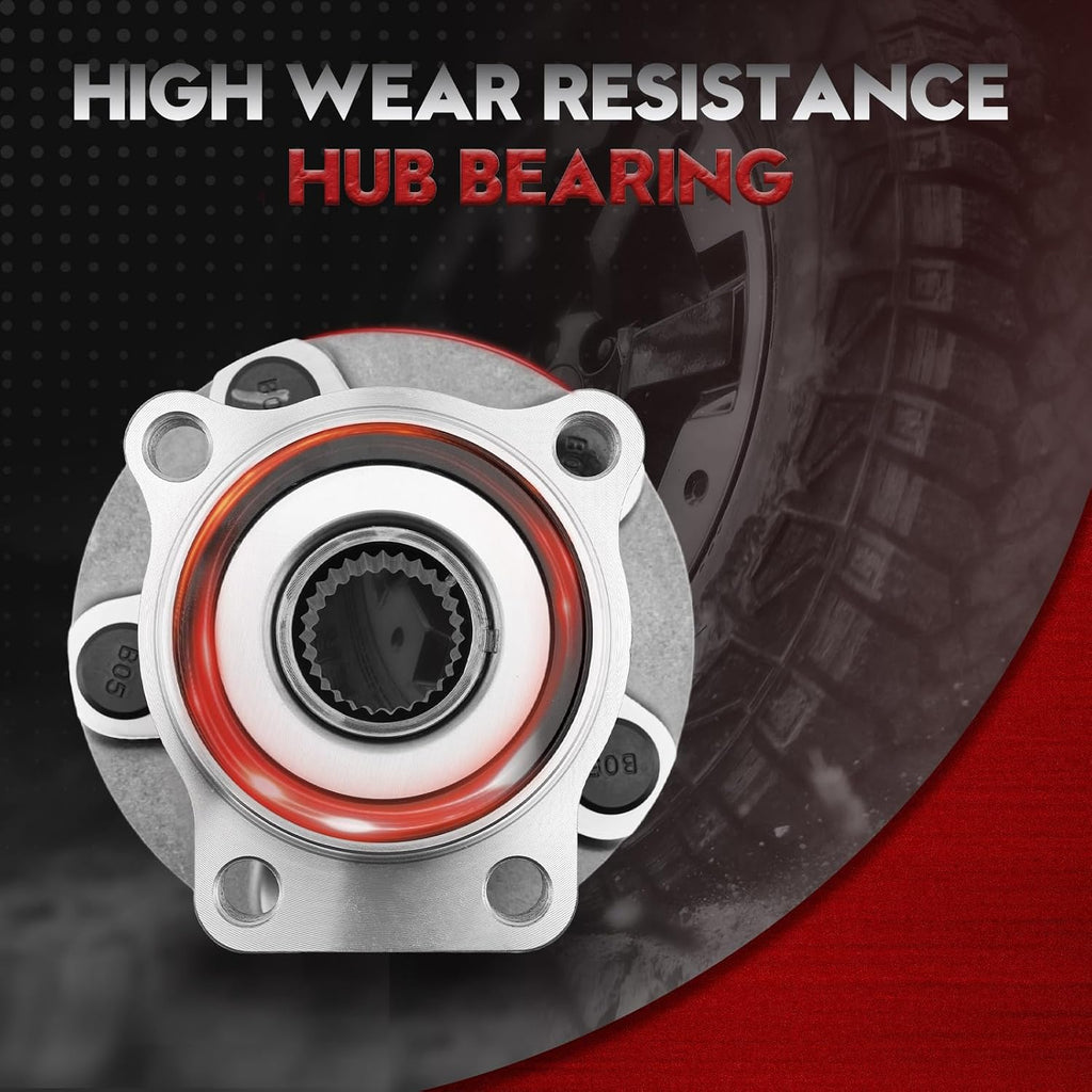 Betthand Front Wheel Bearing and Hub Assembly for 2005-2014 Subaru Outback