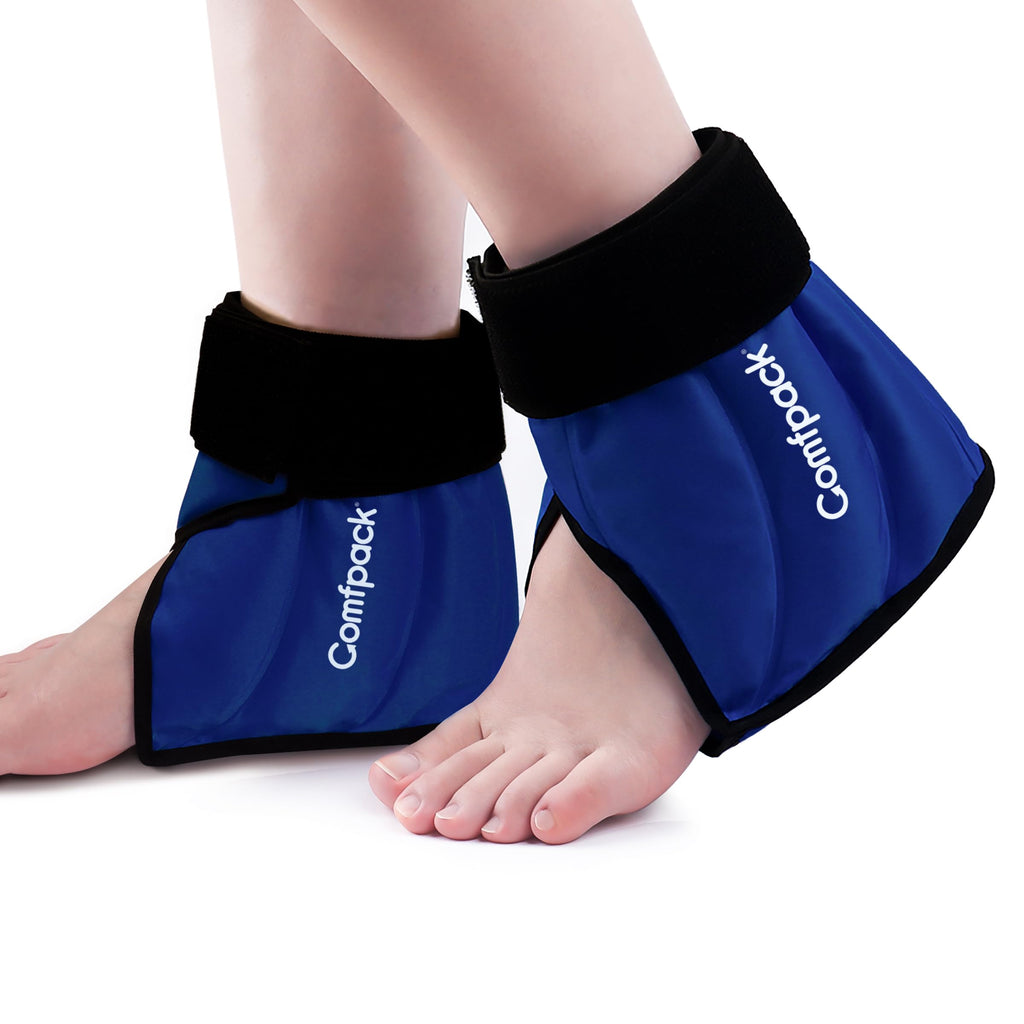 Ankle Ice Pack Wrap Heel Ice Pack for Pain Relief, Hot Cold Therapy Cold Pack for Plantar Fasciitis, Achilles