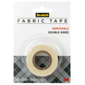 Removable Fabric Tape, 3/4 in x 180 in, 1/Pack, Removable and Double Sided (FTR-1-CFT)
