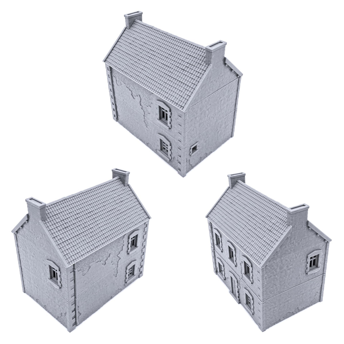 French Townhouse - RPG Terrain - Scenery for 28mm Tabletop Miniatures