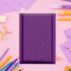 Purple Poly Bubble Mailers 6x10 25 Pack Usable 6x9