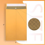 6x9 Envelopes, 250 Pack Security Catalog Envelopes Self Seal, Small Brown Envelopes for Mailing, Organize, Storage