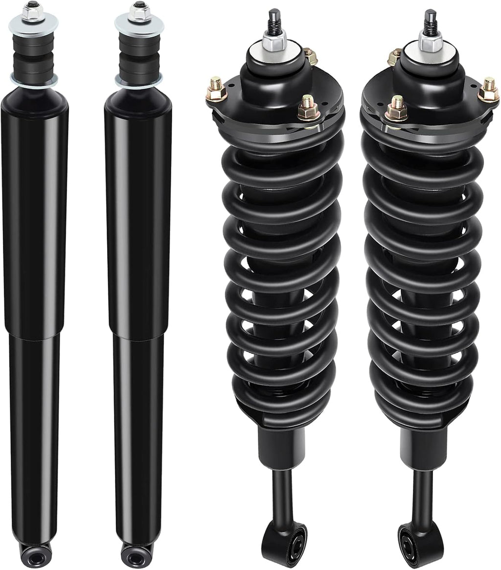 AUTOMUTO Strut Assembly Front Rear Fit for 2005-2015 for Toyota Tacoma -4WD