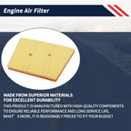 Engine Air Filter Compatible with Navistar International Trucks