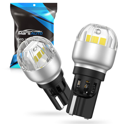 912 921 LED Bulbs for Backup Reverse Light, 300% Brighter T15 906 904 W16W T15 CANBUS Error Free Bulb with 3020SMD