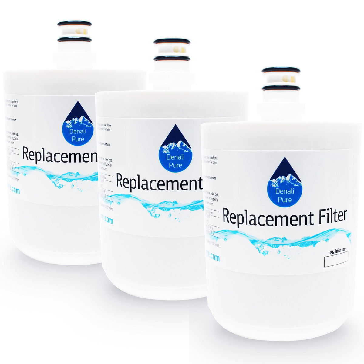 3-Pack Replacement Sears/Kenmore 79551026012 Refrigerator Water Filter