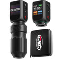 Wireless Tattoo Machine, Rotary Pen with 3200mAh Dual Batteries Power Supply Tattoo Gun LED Display 4.0 Stroke