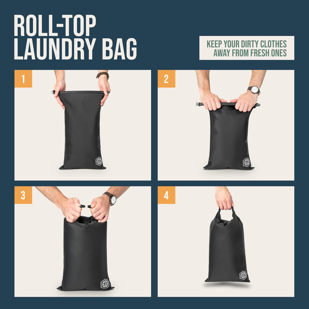 Compression Packing Cubes for Carry-On Travel 6-Pack