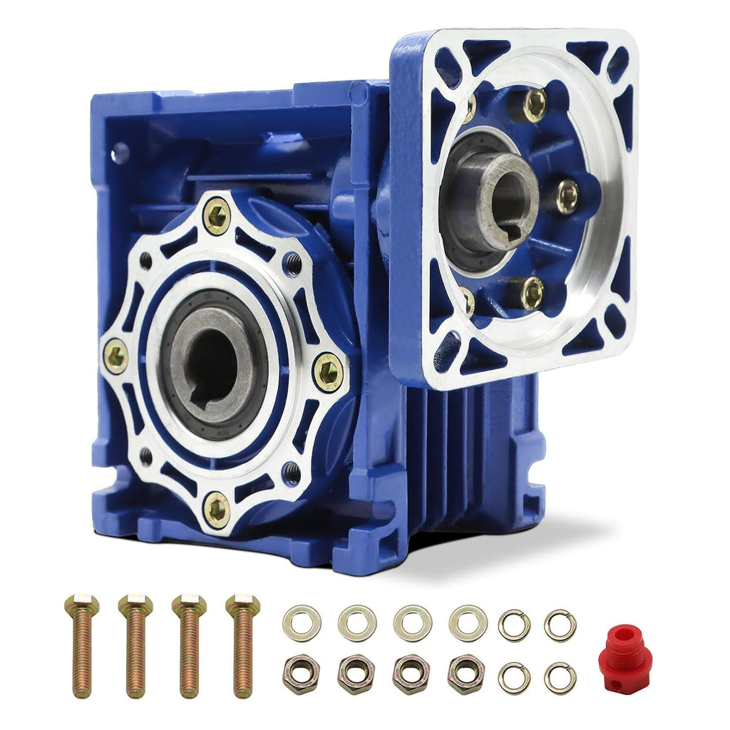 NMRV040 Worm Gear Reducer 10:1 Ratio Nema34 Stepper Servo Motors